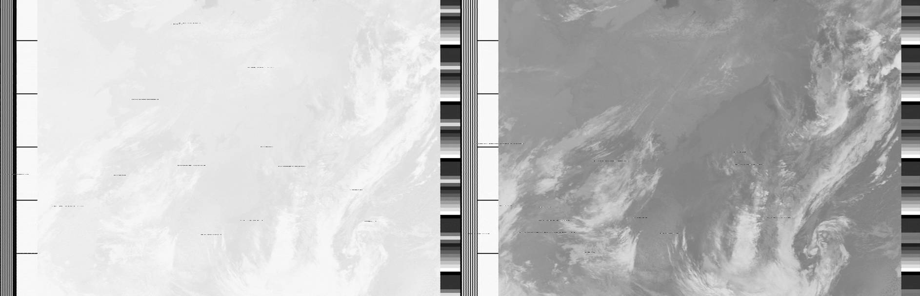 A crop of an AOT image with several small static lines in it
