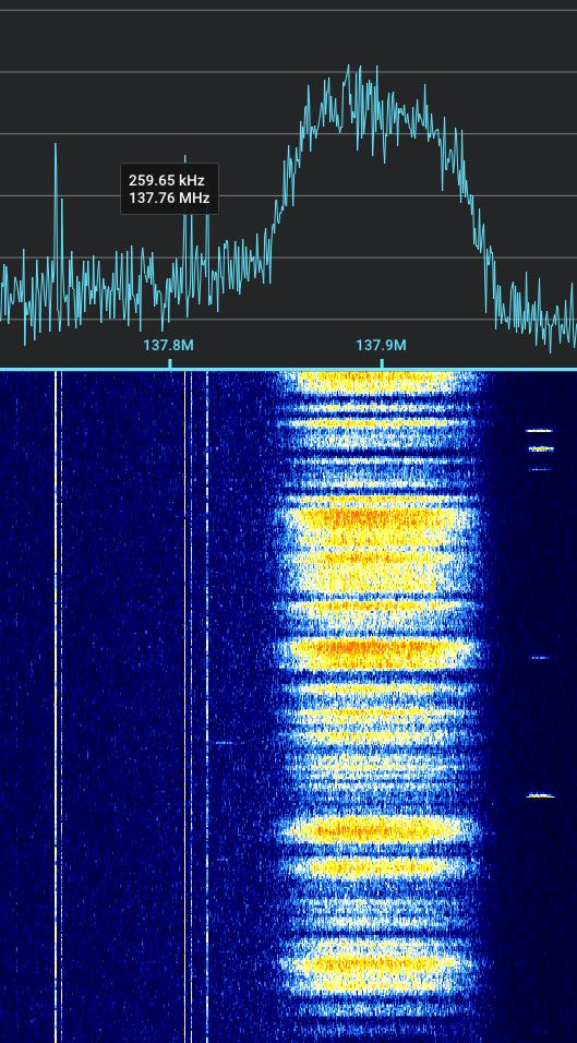 LRPT FFT screenshot showing said issue